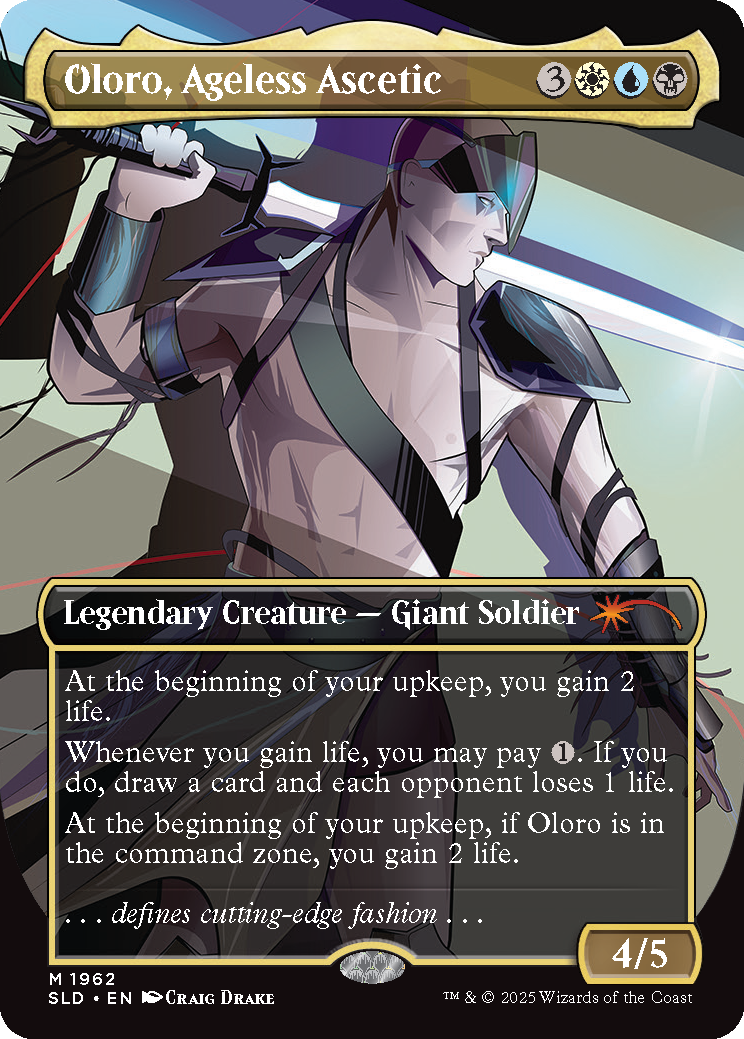 Magic the Gathering Single Card: Oloro, Ageless Ascetic