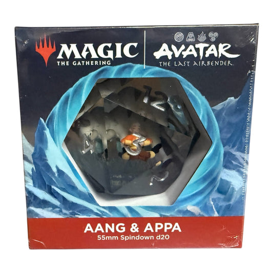 Magic the Gathering CCG: Avatar - The Last Airbender 55mm Spindown d20 (Aang & Appa)