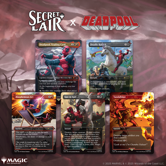 Magic: The Gathering - Secret Lair - Deadpool Single Card (Foil) - Vandalblast