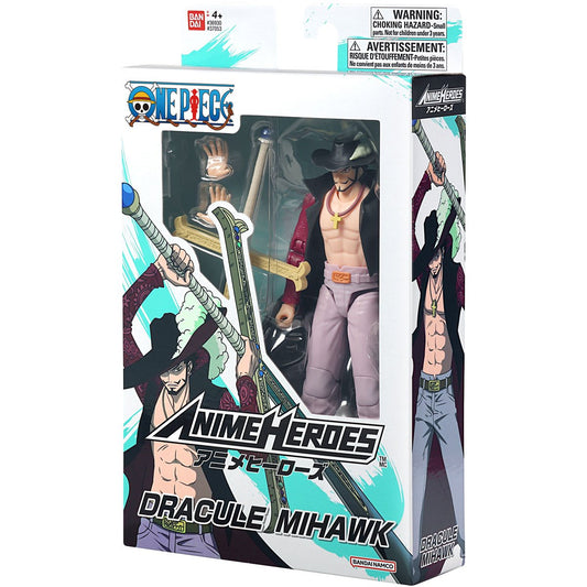 Anime Heroes: One Piece - Dracule Mihawk Action Figure