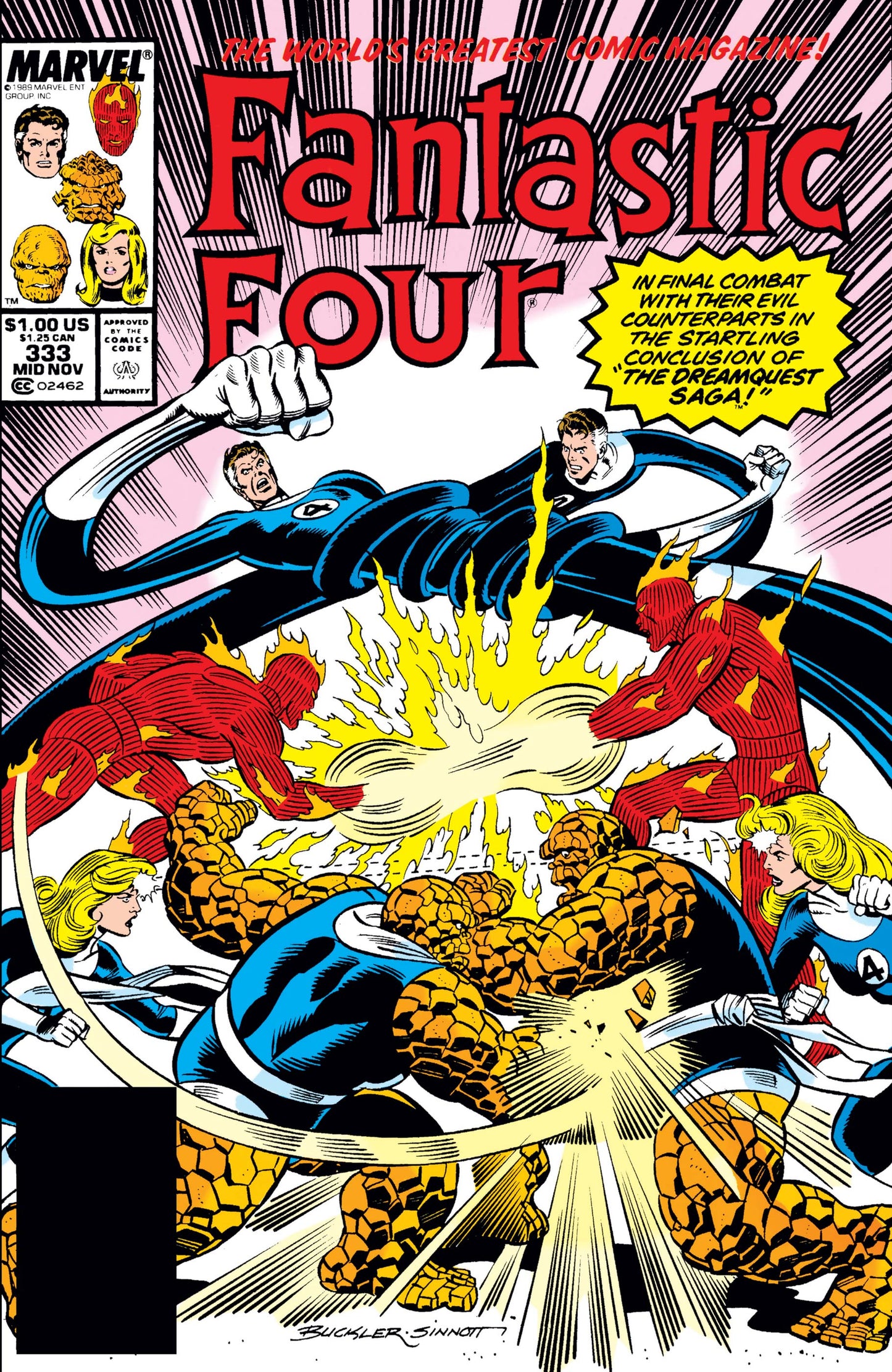 Fantastic Four, Vol. 1 #333