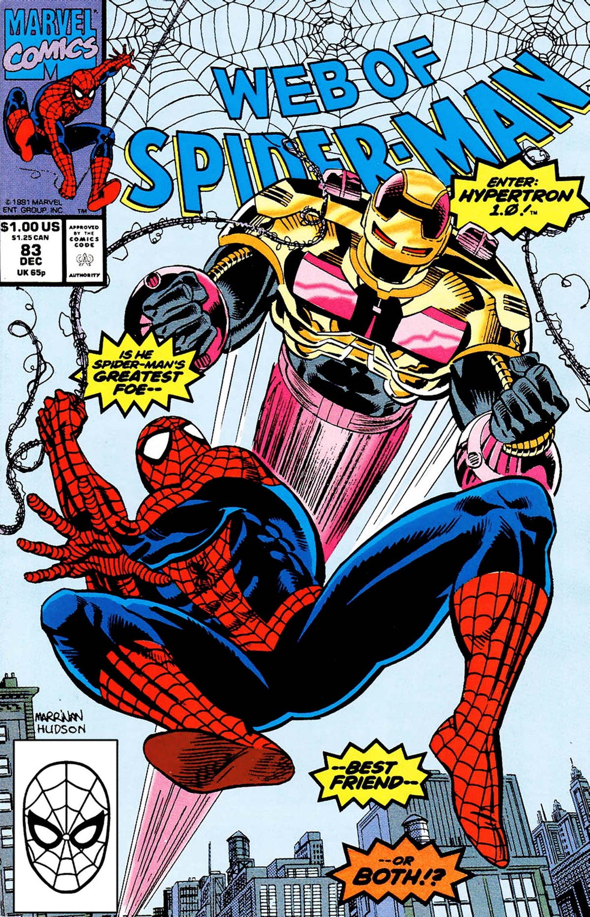 Web of Spider-Man (1985-1995) #83