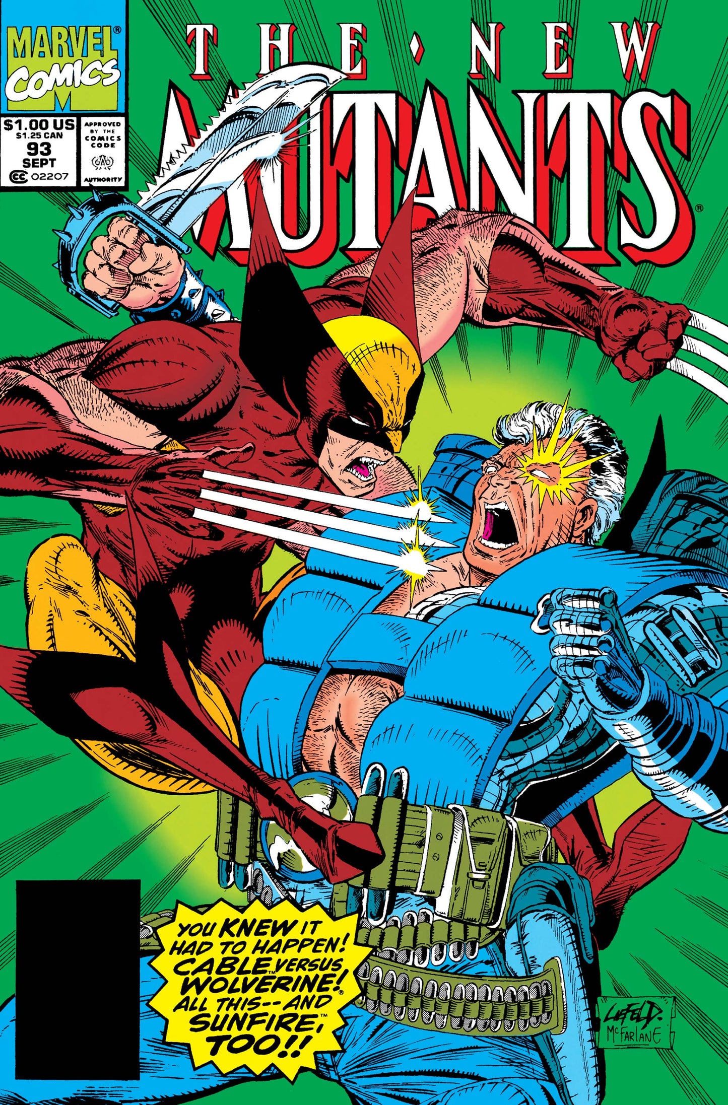 New Mutants, Vol. 1 #93