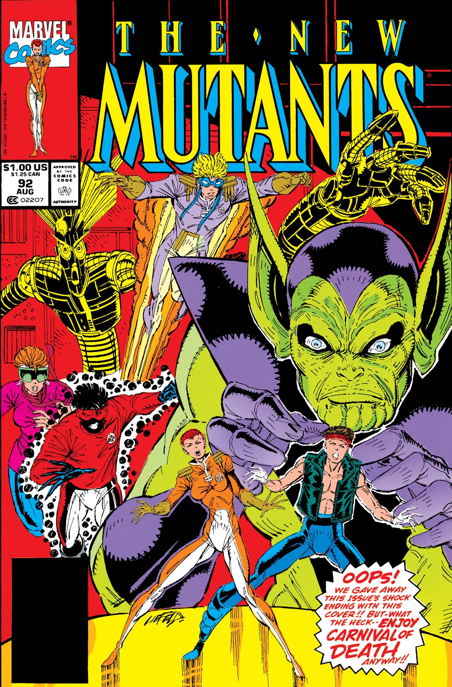 New Mutants, Vol. 1 #92