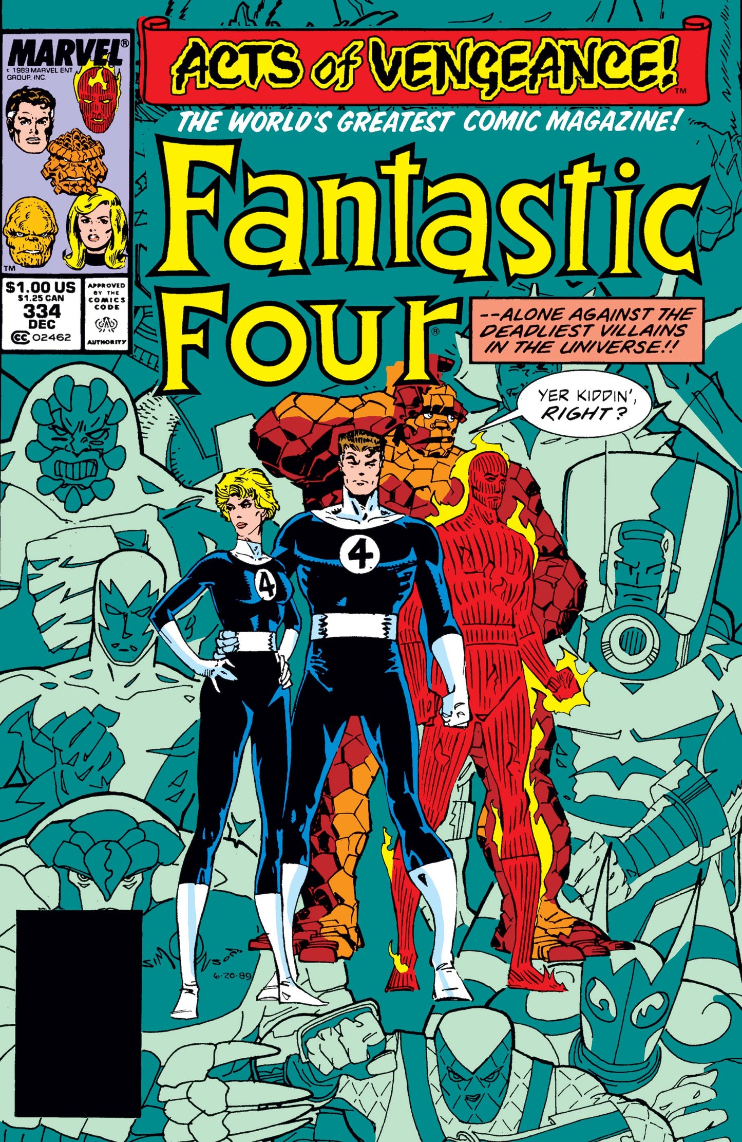 Fantastic Four, Vol. 1 #334