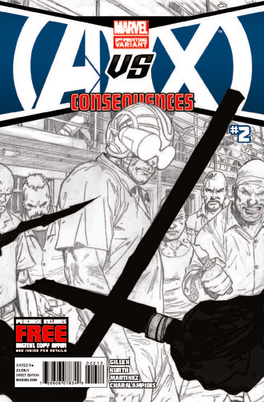 A vs X: Consequences #2 (2nd Printing)