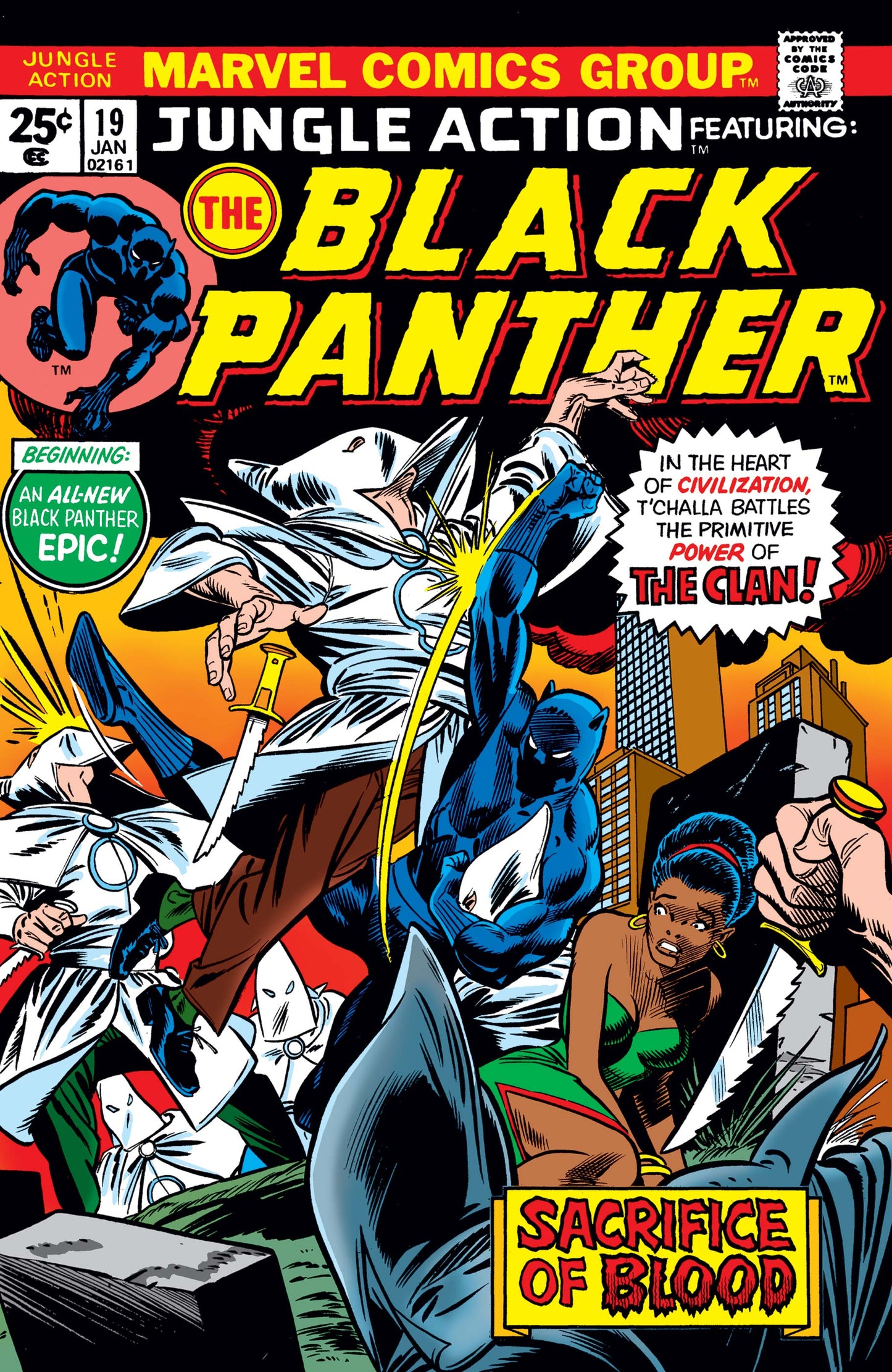 Jungle Action Featuring: The Black Panther #19