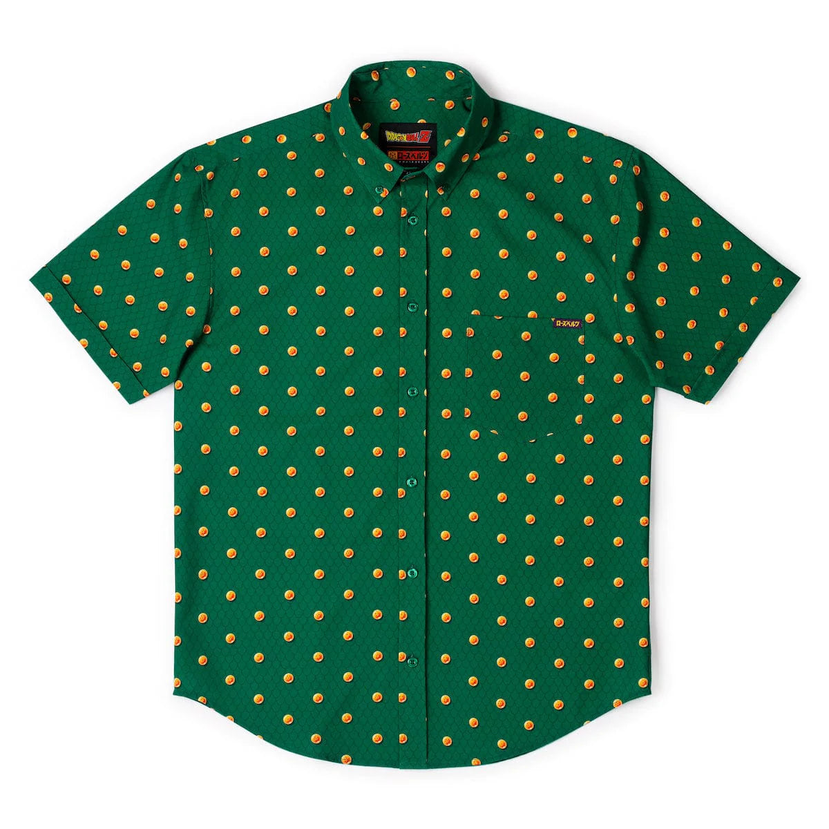 Dragon Ball Z "Dragon Balls" – KUNUFLEX Short Sleeve Shirt - L