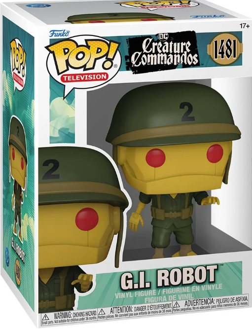 Pop Television Creature Commandoes GI Robot