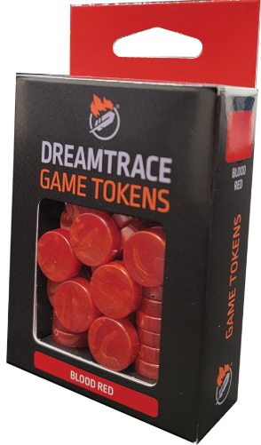 Dreamtrace Game Tokens: Blood Red
