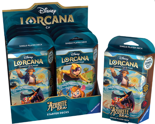 Disney Lorcana Collectible Card Game: Azurite Sea - Starter Deck