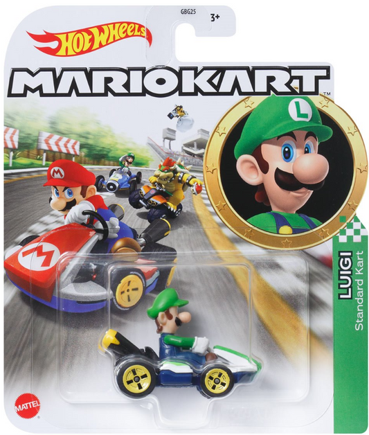 Hot Wheels - Mario Kart - Luigi