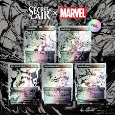 Magic the Gathering: Secret Lair x Marvel | Spider-Man: Venom Unleashed, Inks (Rainbow Foil)