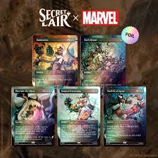 Magic the Gathering: Secret Lair x Marvel | Spider-Man: Venom Unleashed, Colors (Rainbow Foil)
