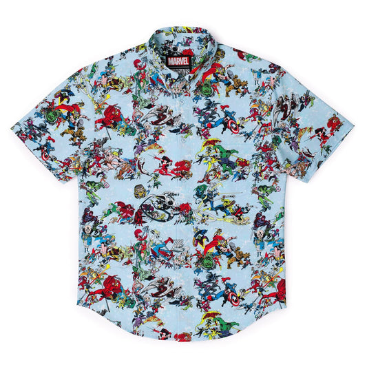 Marvel 85th Anniversary "There Goes My Hero" – KUNUFLEX Short Sleeve Shirt - 2XL