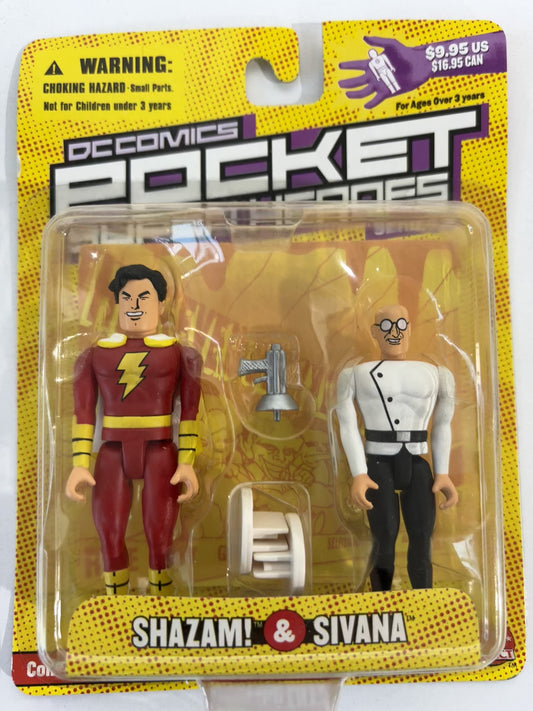 DC Comics Pocket Heroes: Shazam and Professor Sivana