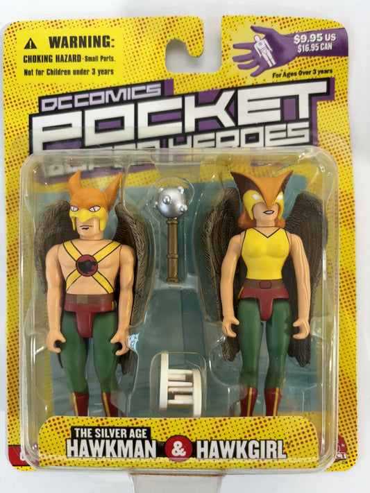 DC Comics Pocket Heroes: Silver Age Hawkman and Hawkgirl