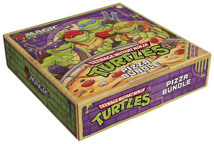 Magic the Gathering x Teenage Mutant Ninja Turtles Pizza Bundle