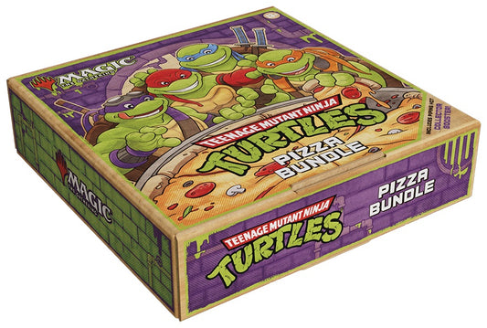 Magic the Gathering x Teenage Mutant Ninja Turtles Pizza Bundle