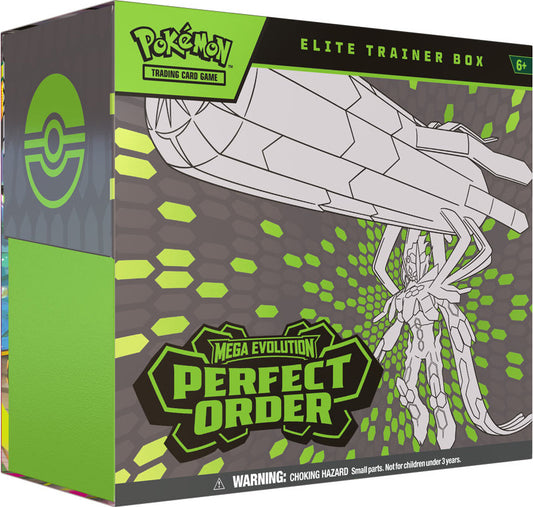 Pokemon Mega Evolution Perfect Order Elite Trainer Box