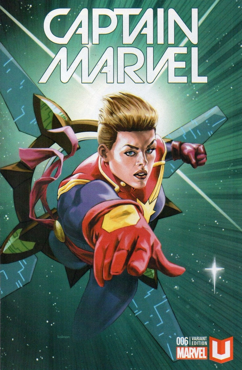 Captain Marvel (2016-2017) #6 (Marvel Unlimited Variant)