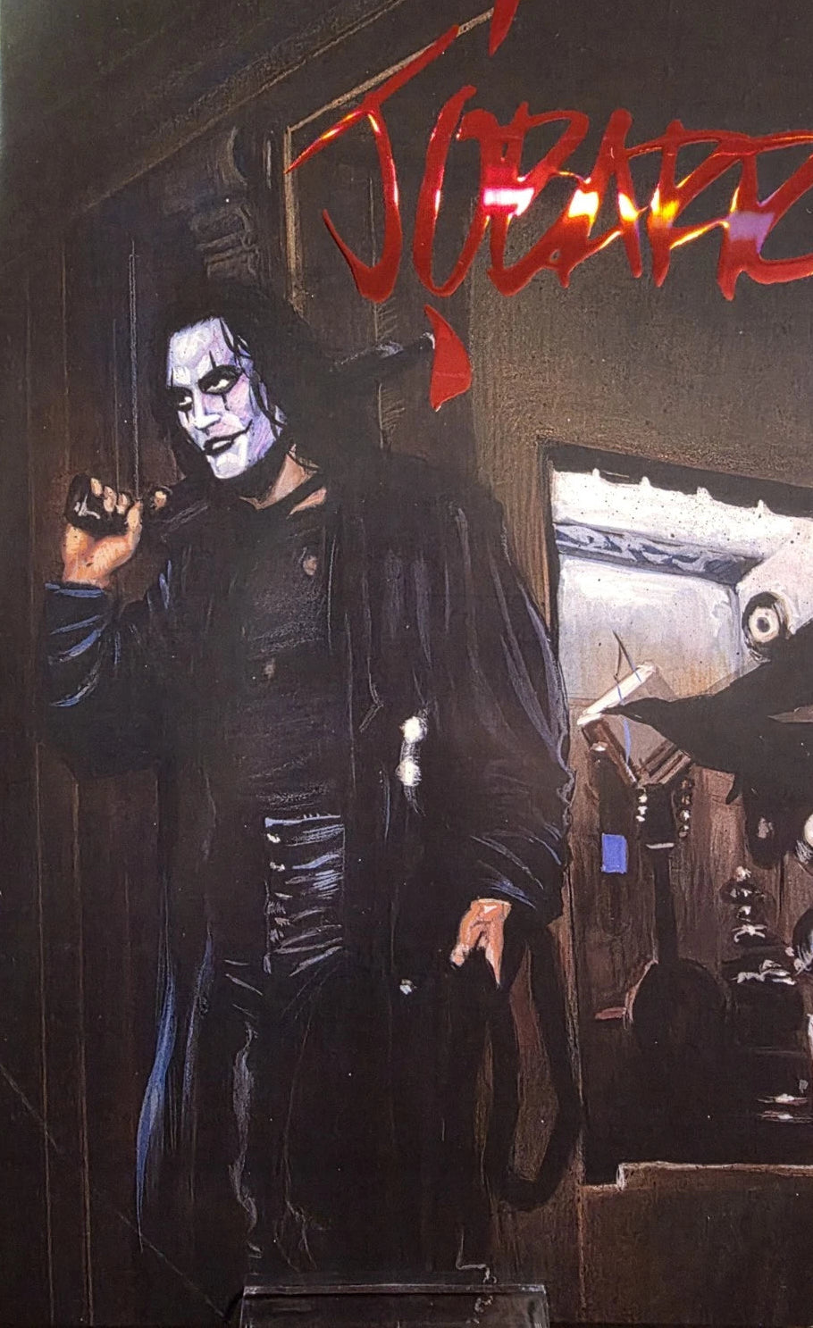 The Crow: Brandon Lee Chase Variant Red Foil Edition