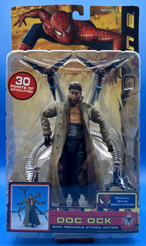 Spider-Man 2 Movie Action Figure: Doc Ock with Tentacle Attack Action
