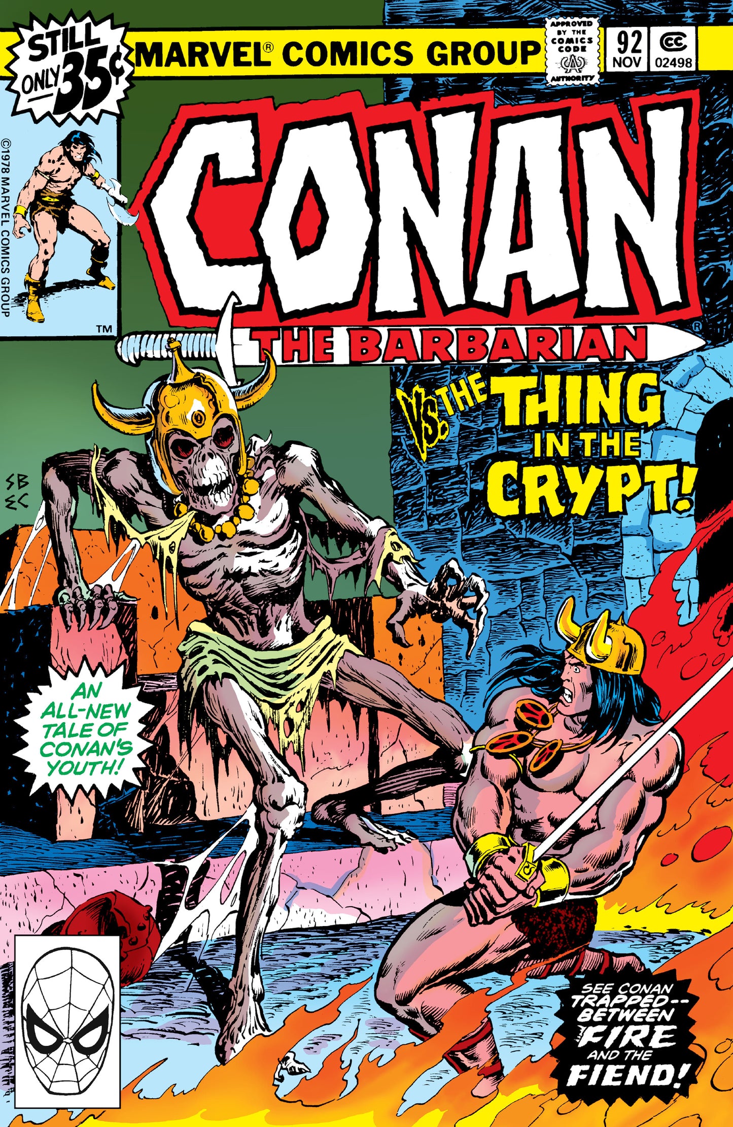 Conan the Barbarian, Vol. 1 #92